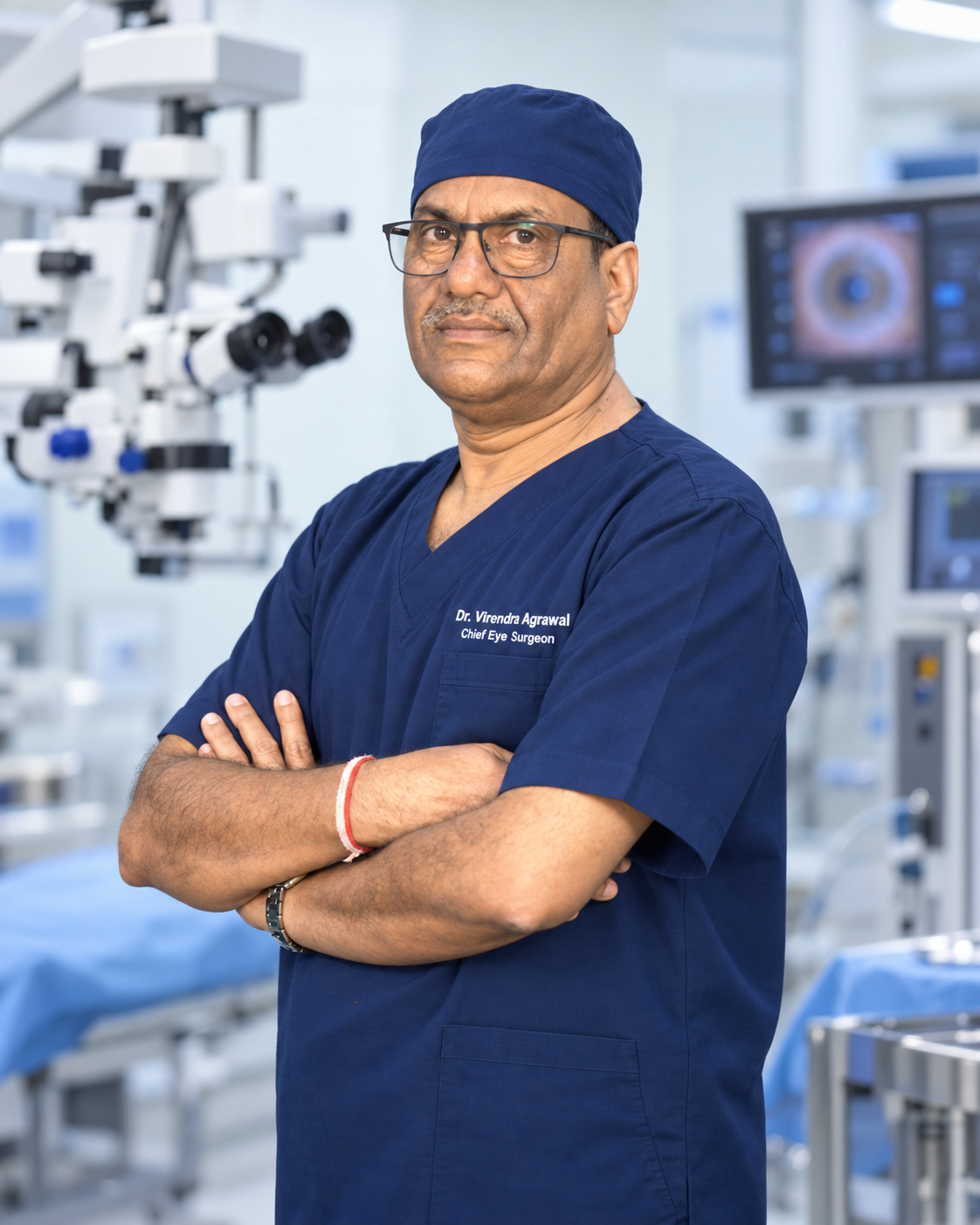 Dr. Virendra Agrawal, Founder and Chief Eye Surgeon at Perfect Vision Laser Eye Hospital